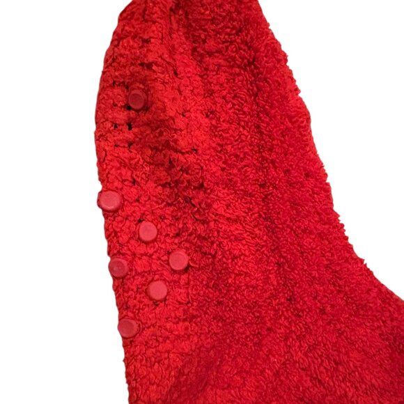 Women’s Red Slipper Socks - Picture 3 of 3